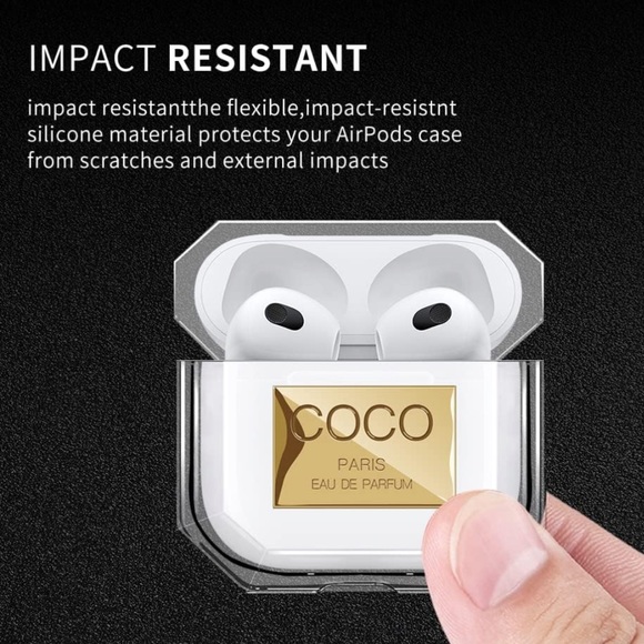 AirPods Pro Luxury Perfume Inspired Case Design Silicone - Picture 6 of 14